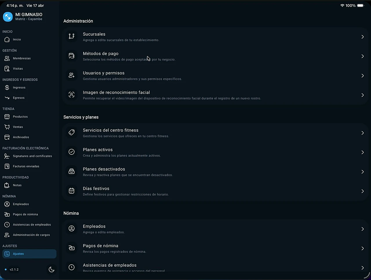 Ir a métodos de pago